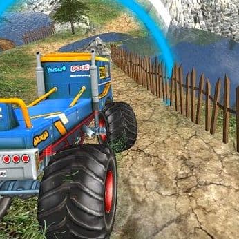 Monster Truck Offroad Driving Mountain