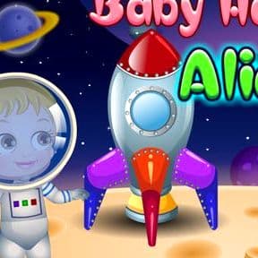 Baby Hazel Alien Friend
