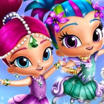 Shimmer And Shine Dress Up