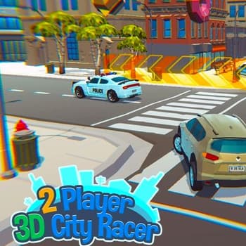 2 Player 3D City Racer