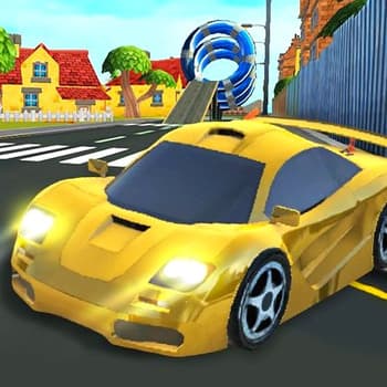 Cartoon Stunt Car