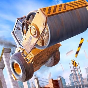 Construction Ramp Jumping