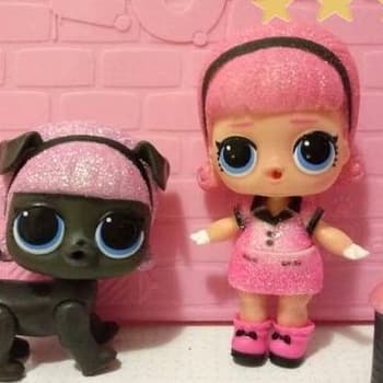 Girl With Puppy: Lol Doll Puzzle