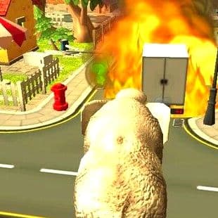 Wild Animal Zoo City Simulator