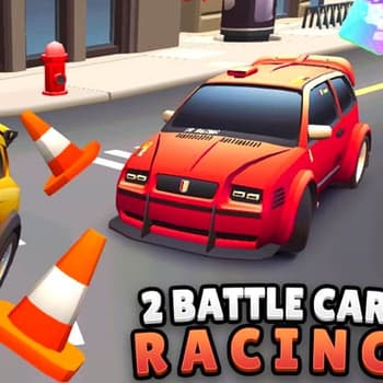 2 Player Battle Car Racing