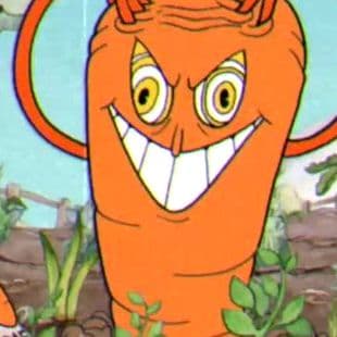 Cuphead Psycarrot Battle 2Player (Easy)