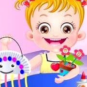 Baby Hazel Crafts Time