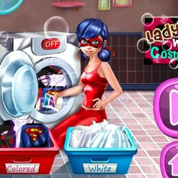 Lady Bug Washing Costumes