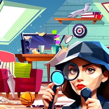 Hidden Object Rooms Exploration