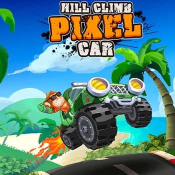 Hill Climb Pixel Car
