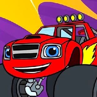 Blaze And The Monster Machines Coloring Book