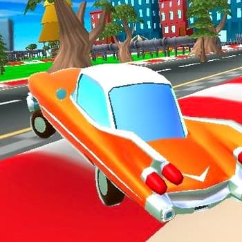Cartoon Car Crash Derby Destruction World