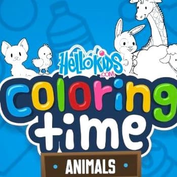 Hellokids Coloring Time Animals